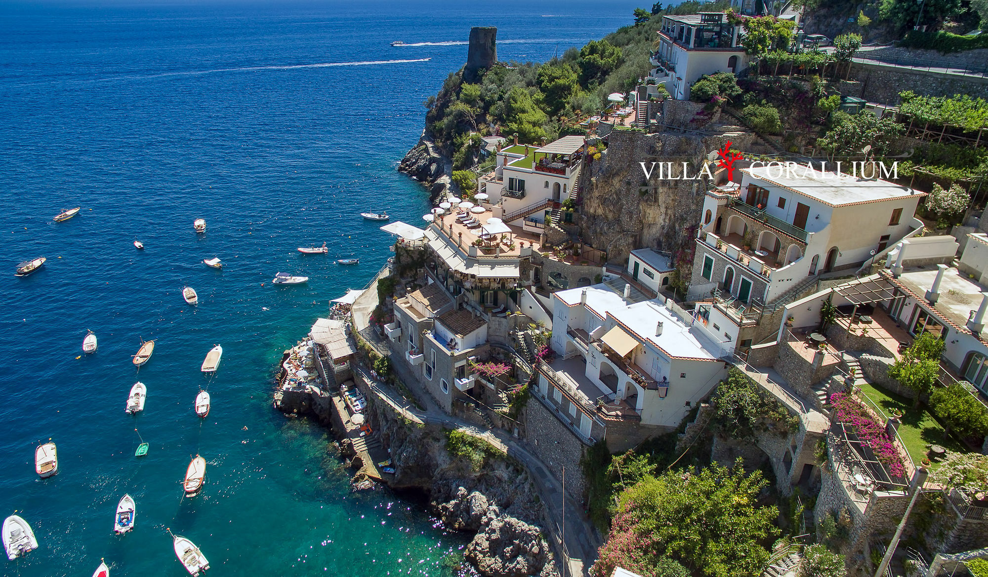 Villa Corallium Praiano Buitenkant foto